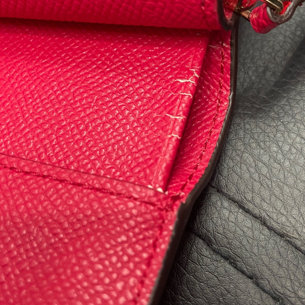 Reserved: Coach Medium Corner Zip Wallet with callouts - Picture 10 of 10